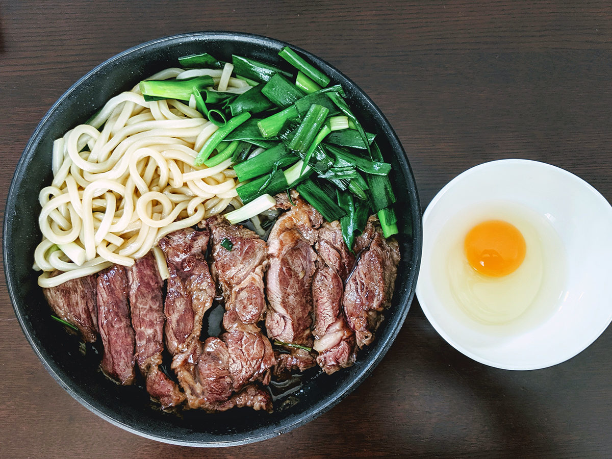 すき焼き風ステーキうどん ワクワクする舞鶴をみんなで作ろう 森本隆 もりもとたかし のブログ